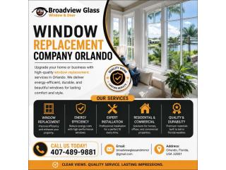 Emergency Glass Window Repair Orlando FL | 24/7 Broadview Glass