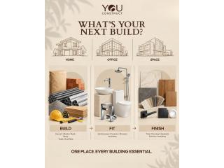 One Place for Building Materials, Construction & Finishing Solutions