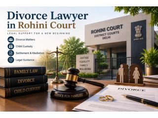 How Can a Divorce Lawyer in Rohini Court Help You?