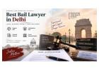 How Can the Best Bail Lawyer in Delhi Help During Bail Matters? 