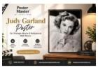 Judy Garland Poster for Vintage Movie & Hollywood Wall Decor – Poster Master