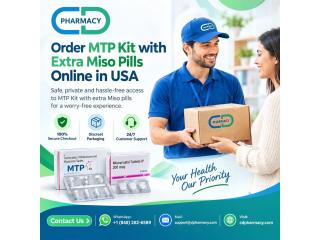 Get MTP Kit with Extra Miso Pills in Texas