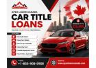 Flexible Car Title Loans Ottawa