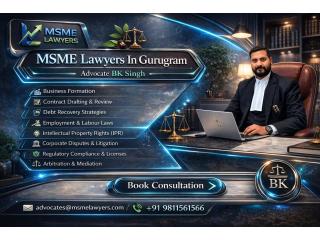 How Can MSME Lawyers in Gurugram Help Businesses?