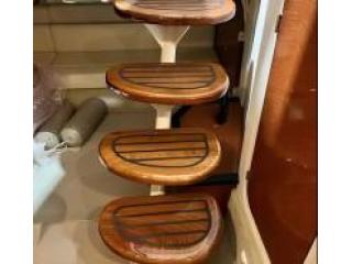MariTeak Creates Custom Wooden Boat Steps for Marine Spaces