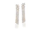 Shop Latest Long Drop Diamond Earrings for Women | BAJ