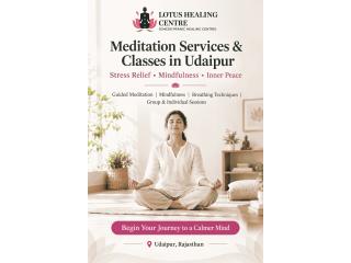 Meditation Service & Classes in Udaipur | Stress Relief, Mindfulness & Yoga