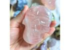 Beautiful Rose Quartz Crystal Collection at Earth Family Crystals