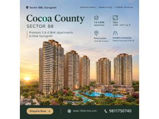 Cocoa County Sector 88 – Spacious 3 & 4 BHK Apartments in New Gurugram