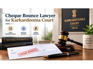 Looking for Cheque Bounce Lawyer for Karkardooma Court?