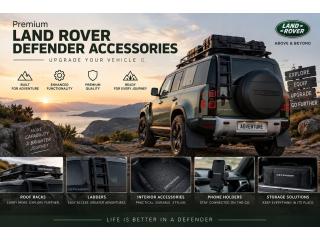 Premium Land Rover Defender Accessories-Upgrade Your Vehicle