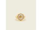 Flora Pinky Ring – Custom Fine Gold Jewelry – Dallas, TX