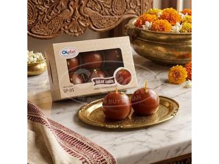 Sweet (Mithai) Candles – Laddoo & Gulab Jamun Designs