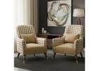 Burberry Chair with Cushions – Elegant Comfort for Modern Interiors