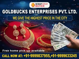Planning To Sell Gold For Instant Cash In Green Park?
