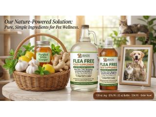Healthy Alternative to Chemical Flea Treatments – All-Natural Pest Protection!