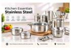Kitchen Essentials Stainless Steel Utensils: Reliable Tools for Everyday Cooking