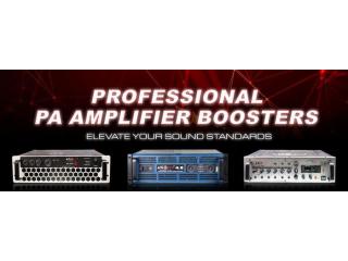 Powerful PA Amplifier Delhi for Clear and Reliable Sound