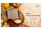 Shop Silver Navgraha Yantra Online at Best Price | The Stardust Studio
