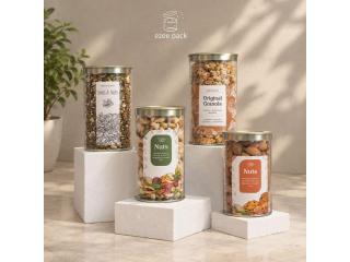 Clear Tin Jars in Bulk: Attractive Festive Hamper