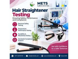 Hair Straightener Testing Services