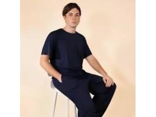 Nuit Collection Elevates Bedtime Comfort With Mens Bamboo Pajama Set