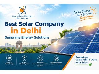 Best Solar Company in Delhi – Power Your Future with Solar