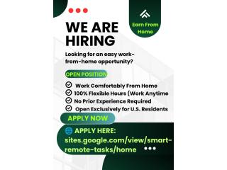 Flexible Remote Online Tasks (Work From Home