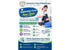 Application Form - Rajarajeswari College of Physiotherapy
