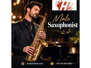 Male Saxophonist Dubai Live