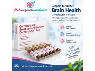 Cerebrolysin Injection – Cerebroprotein for Brain Health & Recovery| Online Generic Medicine