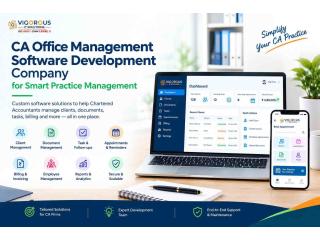CA Office Management Software Development Company for Smart Practice Management