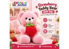  Strawberry Teddy Bear Soft Toy | Cute & Cuddly Gift for Kids