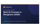Best AI Course in Bangalore 2026: Compare Top Options