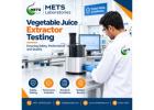 Vegetable Juice Extractor Testing Services