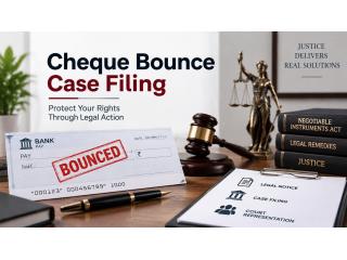 How Is Cheque Bounce Case Filing Done Under Legal Rules?