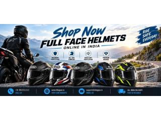 Shop Now Full Face Helmets Online In India