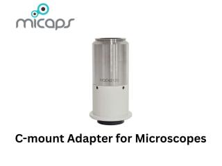 C-mount Adapter for Microscopes