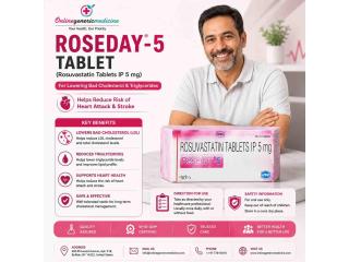 Roseday Tablet (Rosuvastatin) | Online Generic Medicine