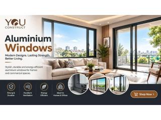 Shop Stylish Aluminium Windows Online | YouConstruct