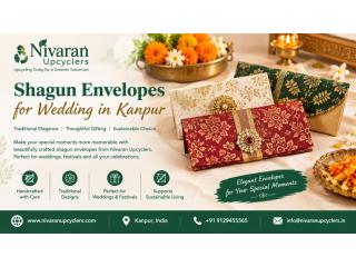 Shagun Envelopes For Wedding in Kanpur - Nivaran Upcyclers