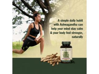 Buy Best Ashwagandha Capsules Reduce Stress & Boosts Immunity
