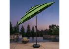 Market Umbrella and Stand for Comfortable Outdoor Shade Solutions