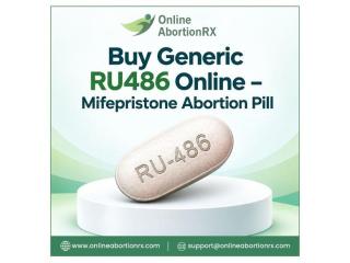 Buy Generic RU486 Online – Mifepristone Abortion Pill