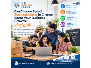 Looking for Fast Cheque Based Business Loans in Chennai