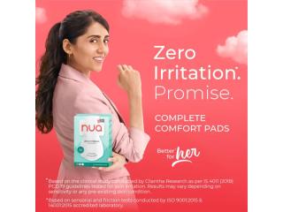 Buy Sanitary Pads Online India | Rash-Free & Toxic-Free – Nua
