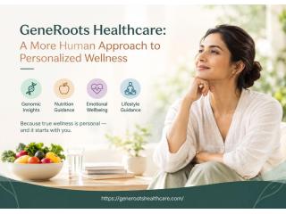 GeneRoots Healthcare: A More Human Approach to Personalized Wellness