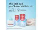 Buy Nua Menstrual Cup | Leak-Free Period Cup with Antibacterial Pouch