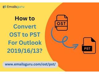 EmailsGuru OST to PST Converter