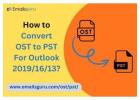 EmailsGuru OST to PST Converter